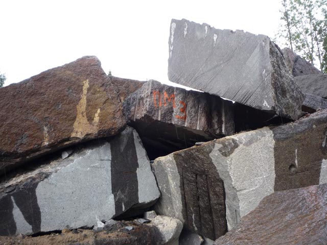Deposit granite Elizovsky  =>Following