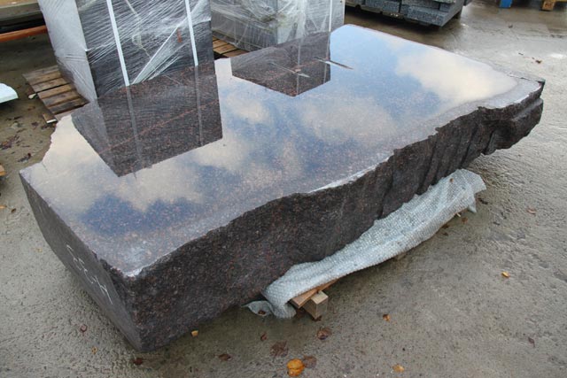 Manufacturing of granite thick product granite Dymovsky  =>Following