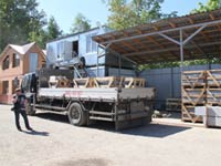 Delivery in Russia and CIS products from granite and marble