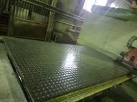 The technology of production of tactile plates made of granite