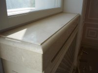 Prices on granite and marble window sills, low tides