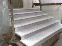 Ready steps of a granite the Vozrozhdenie