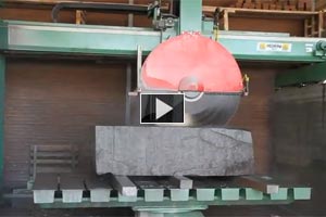 YouTube Video Sawing of granite blocks